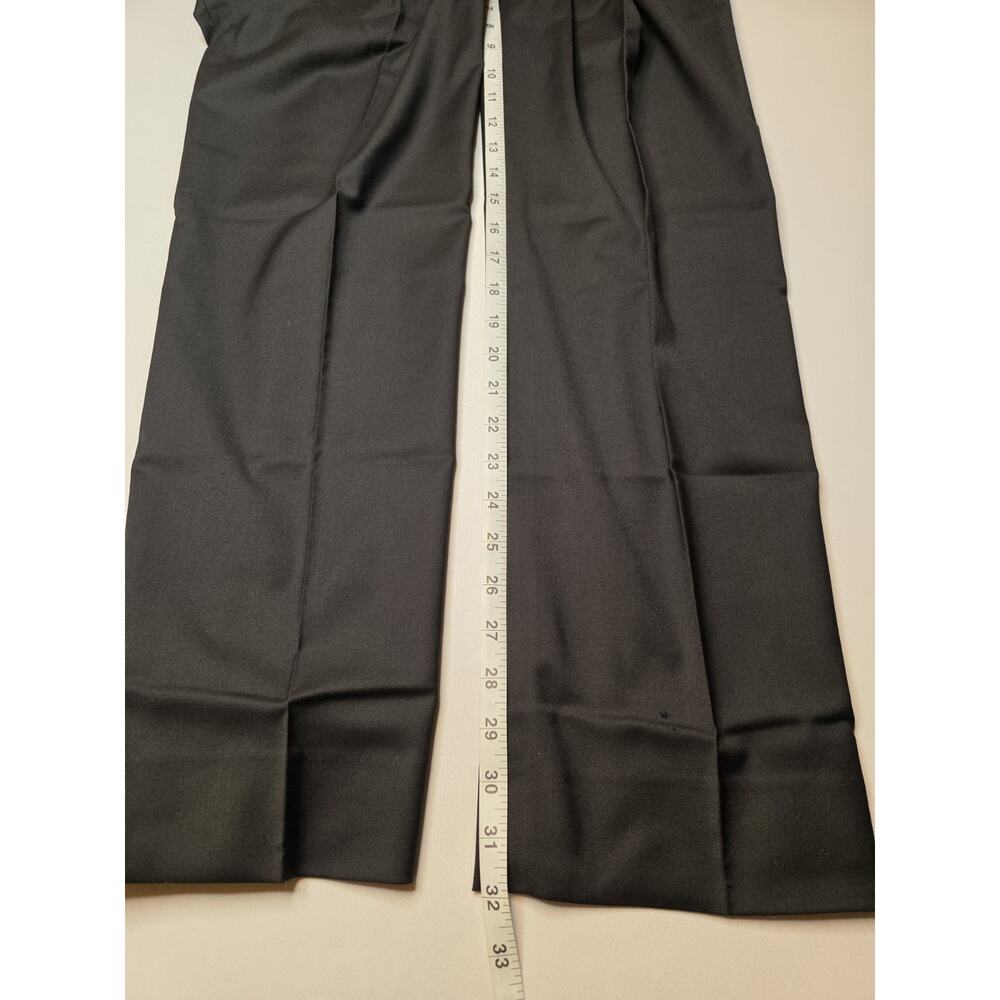 ALTON LANE Mercantile Trouser Black Tailored Dress Pants Poly Blend 32x32 NWT - Picture 7 of 7